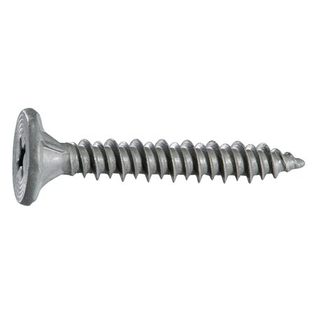 Buildright Drywall Screw, #8 x 1-1/4 in, Steel, Wafer Head Phillips Drive, 784 PK 54957